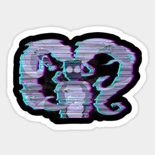 Glitchy Entrapta Sticker